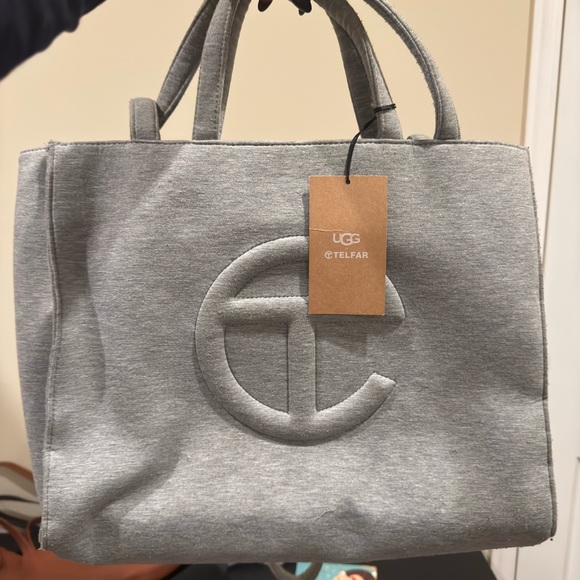 Telfar Handbags - Ugg x Telfar Gray fleece Women's Bag
